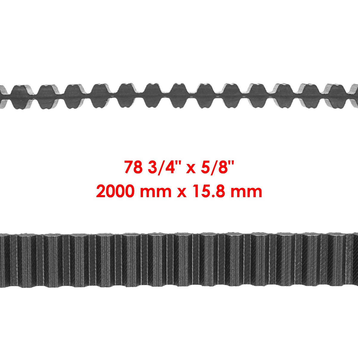 Drive Belt Replacement for John Deere LX255 LX266 LX277 LX279 GT225 (2000–2009)