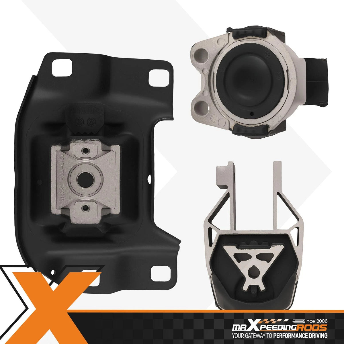 3Pcs Engine Motor & Trans Mount Kit for Ford Focus L4 2.0L (2012–2016) A5312 A5520