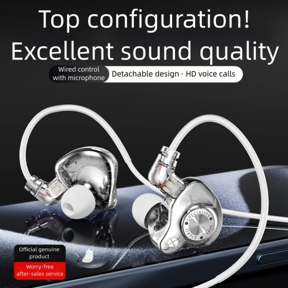 Detachable 3.5mm Gaming Headphones with Noise Isolation