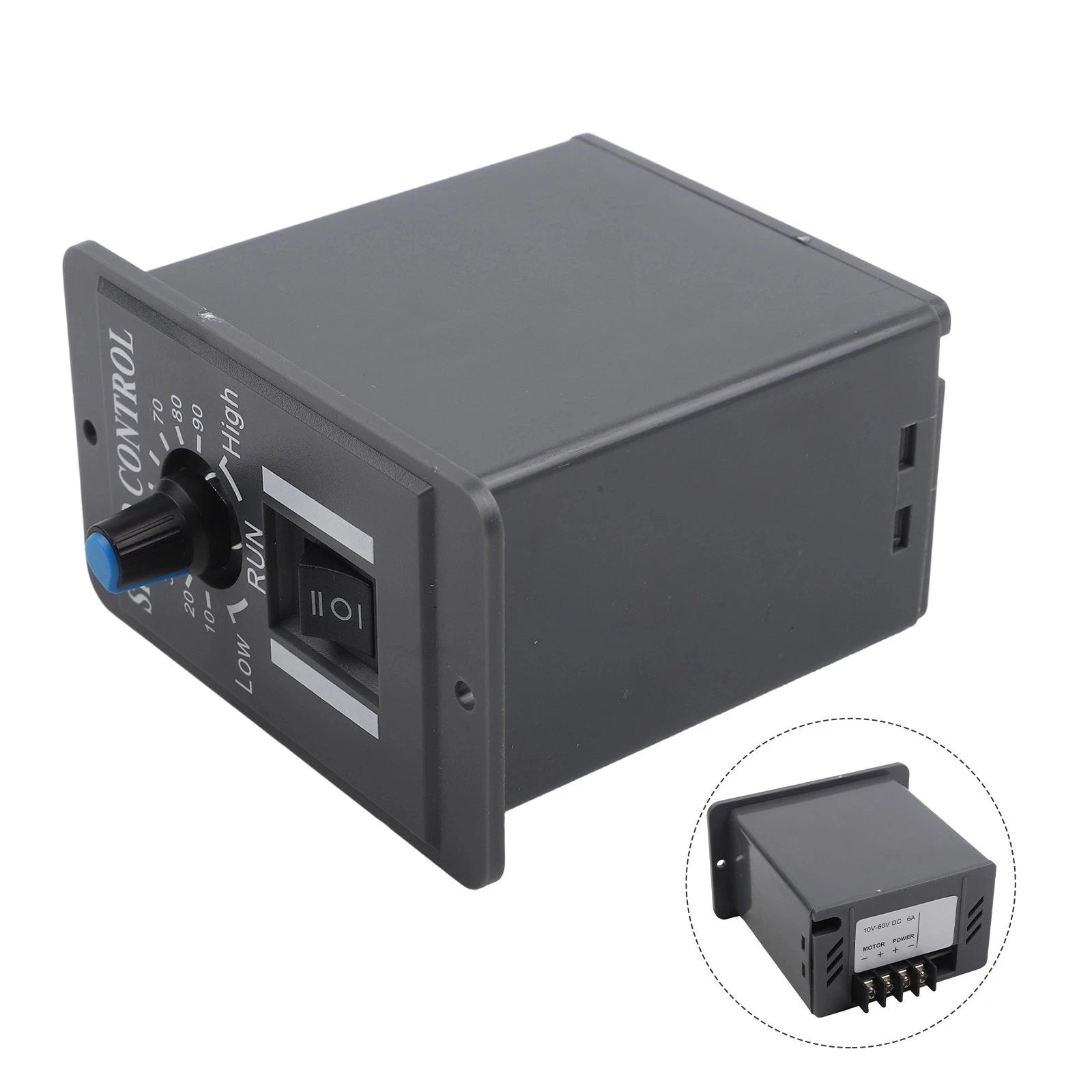 Manual Two Way Control for DC Motors (Forward Stop & Reverse)