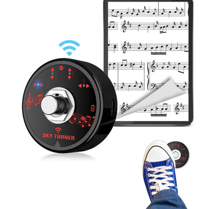 15M Transmission Range Bluetooth Page Turning Pedal for Universal Use
