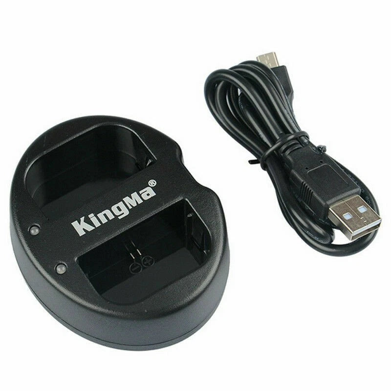 LED Indicator Dual Channel Battery Charger for Canon 5D2 5D3 5D4 70D 60D 80D 7D
