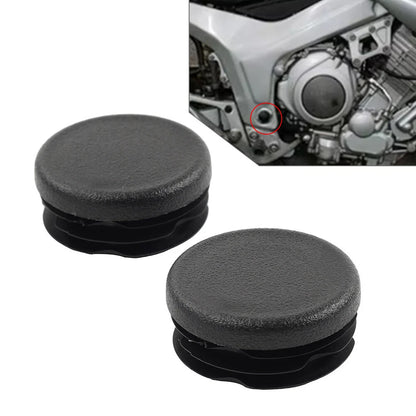 2X Frame Hole Cover Caps for Yamaha TDM 850 (2002–2018)