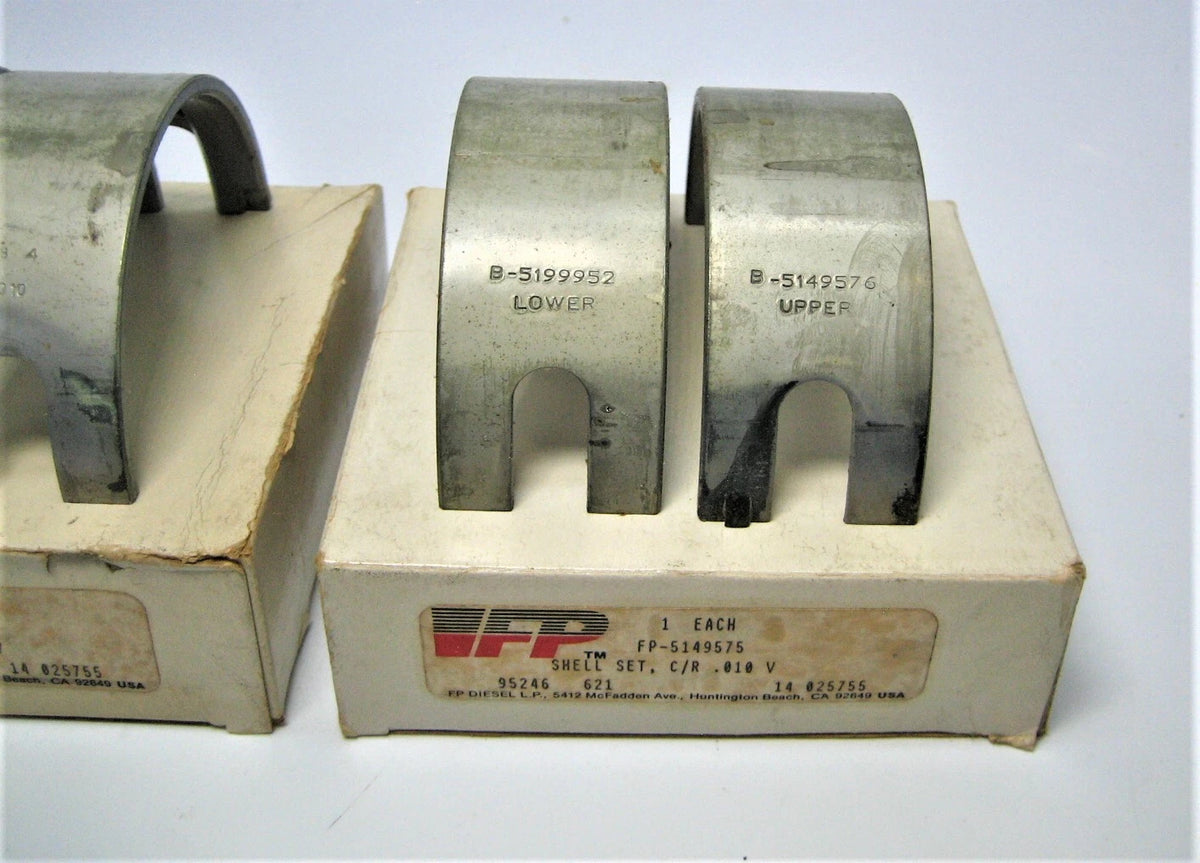 Set of 2 Shell Sets for Detroit V71 & V92 Series Engine (5149575) .010"