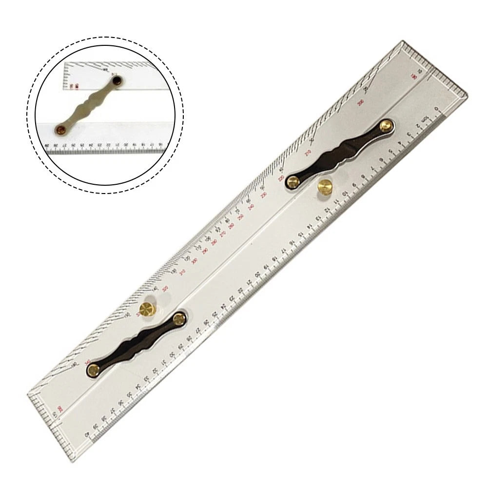 45 cm Marine Chart Parallel Ruler for Plotter Alignment