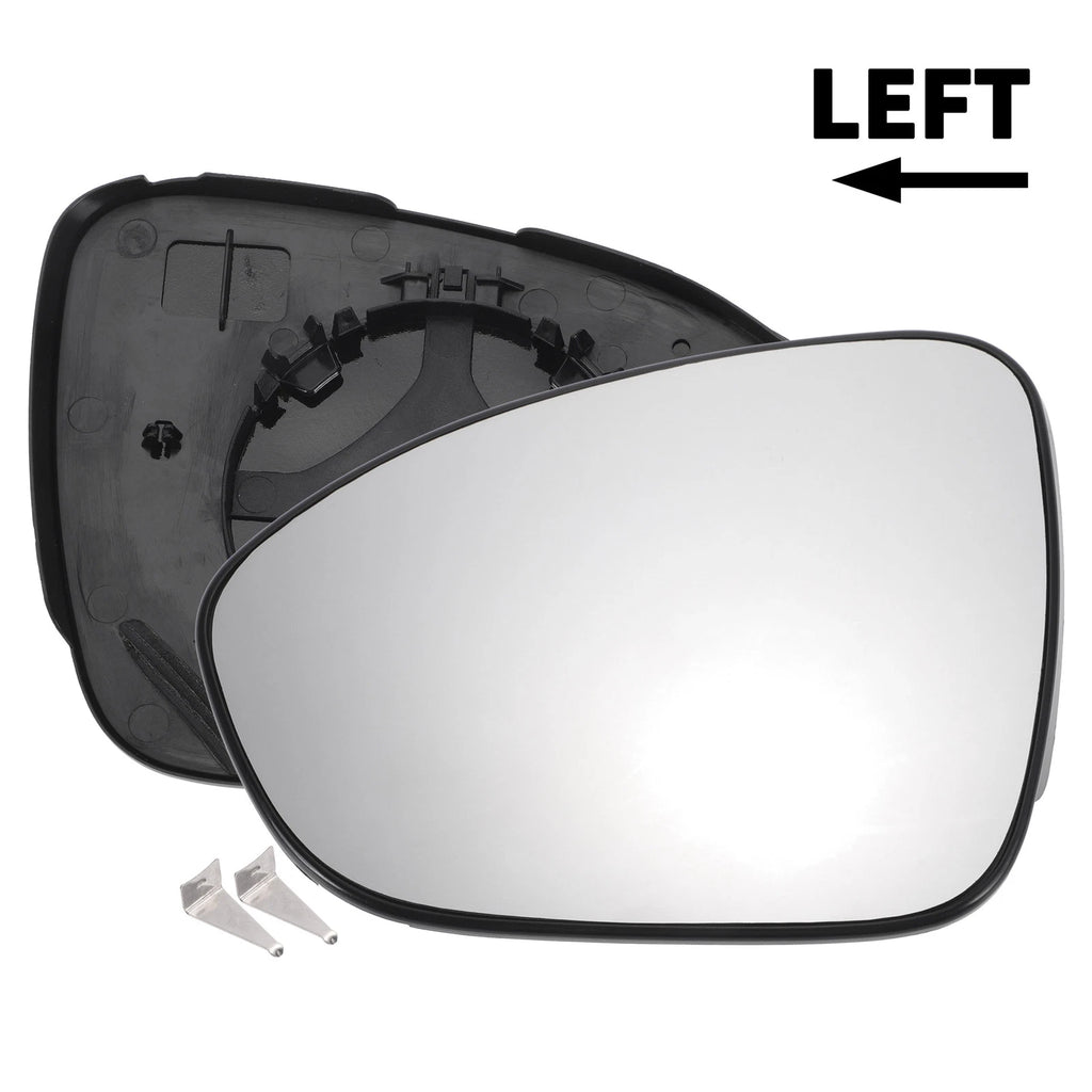 Left Side White Mirror Glass for Dacia Sandero (2020–2023)
