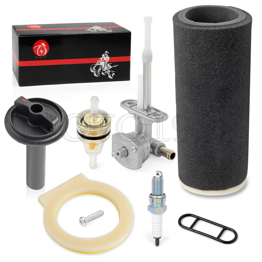 Air Filter Foam & Fuel Valve Petcock Kit for Yamaha Grizzly YFM660F (2002–2008)
