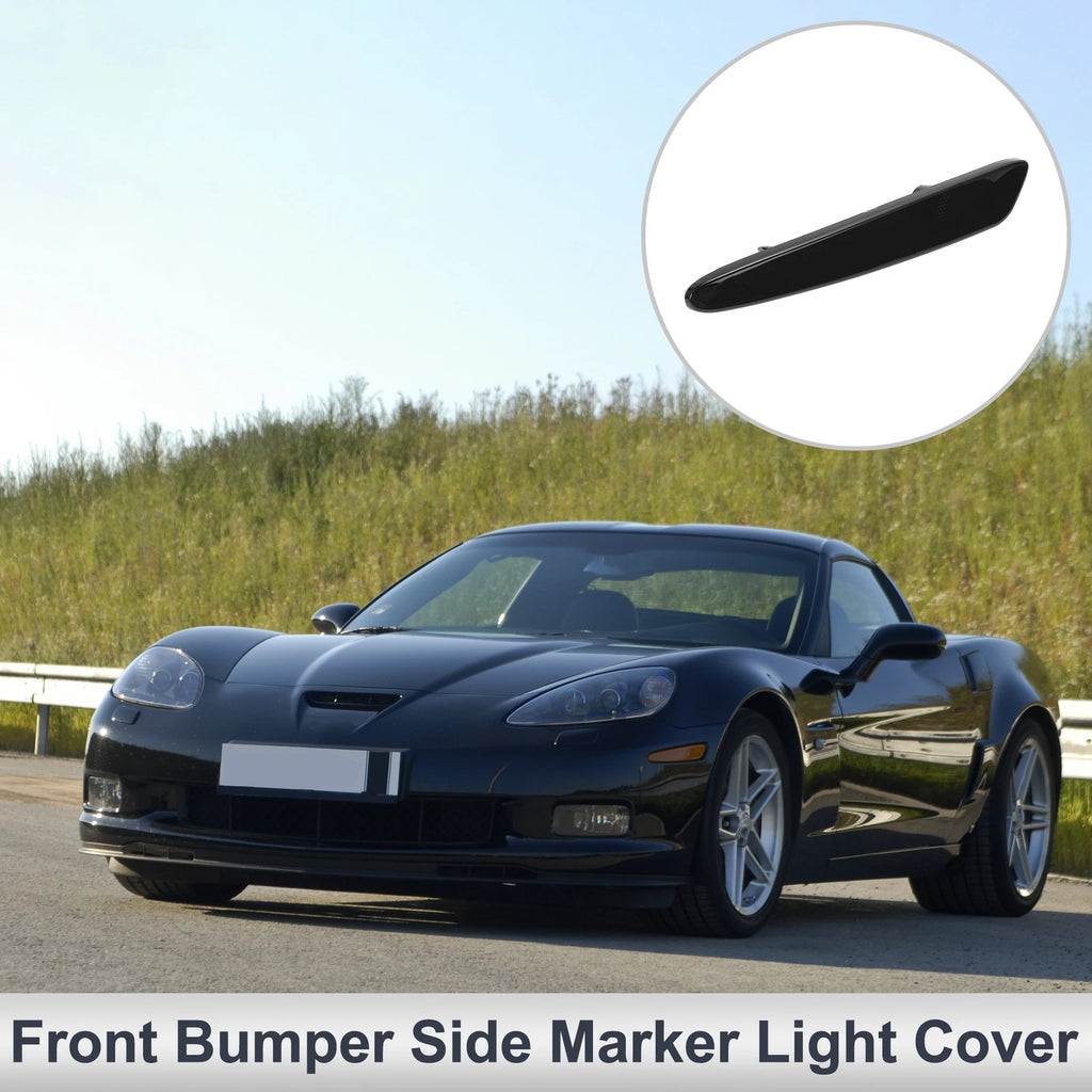1 Pc Left Front Bumper Side Marker Light Cover for Chevy Corvette (2005–2012)