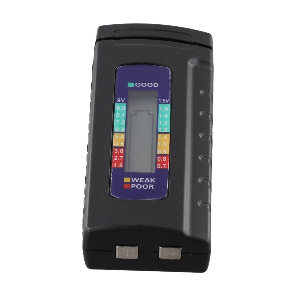 Battery Capacity Tester for 1 5V and 9V Batteries with LCD Indicator