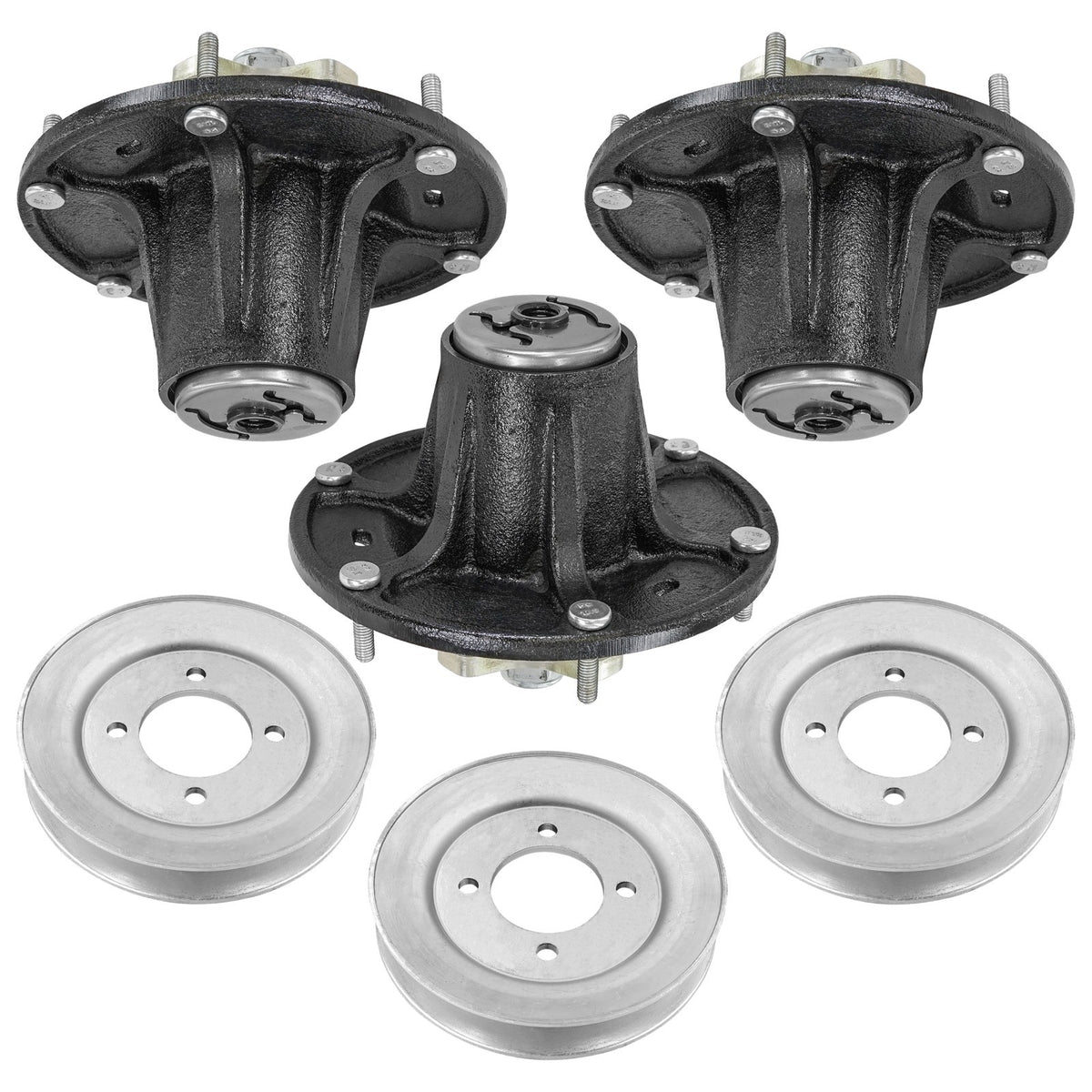 Deck Spindle and Pulley Replacement for John Deere ZTrak Z920M Z930R (2000–2000)