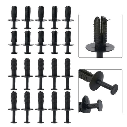 20PCS Push-Type Retainer Clips for BMW E30 E39 E46 E53 E60 (1982–2006)