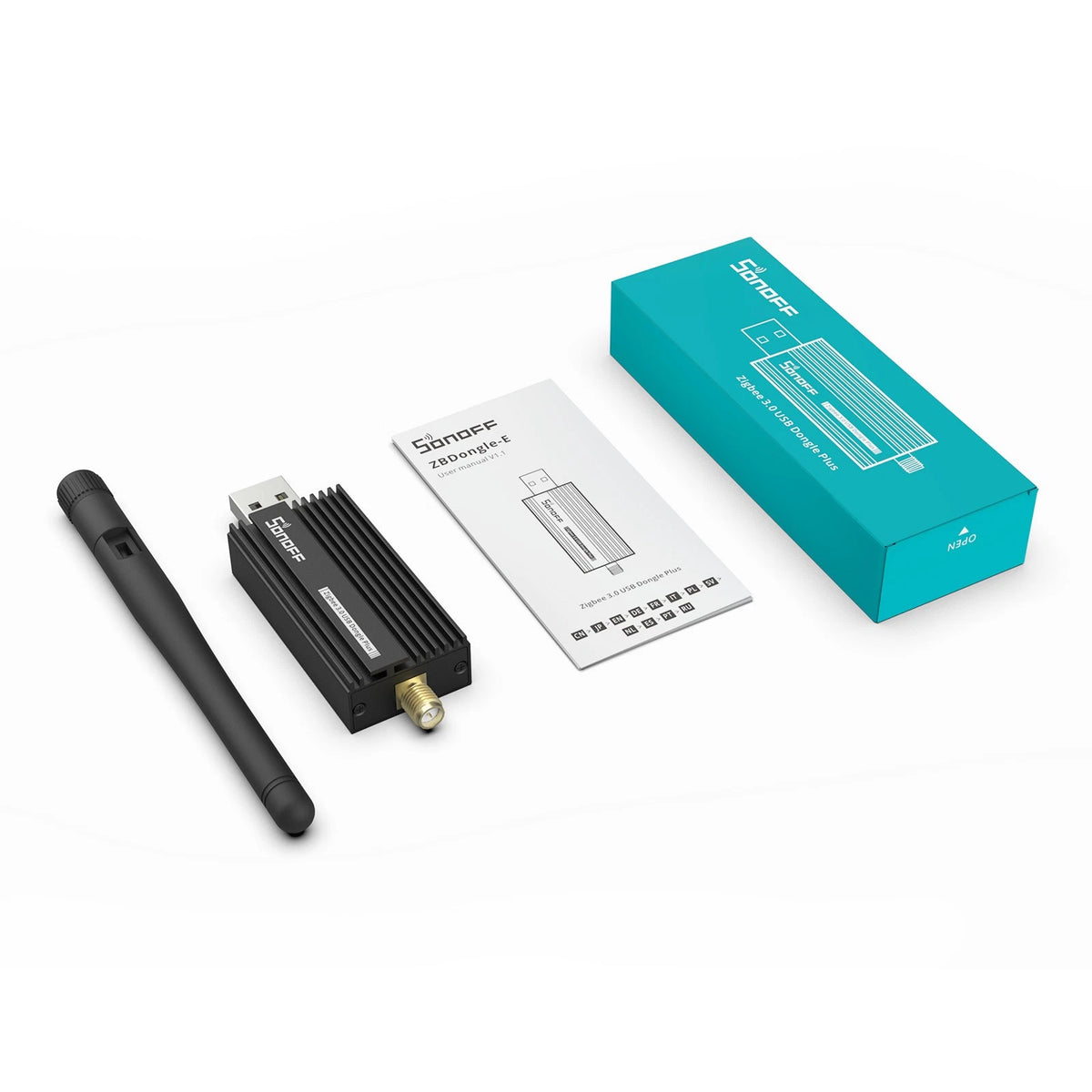 Zigbee 3.0 USB Dongle for Smart Home Bridge (SONOFF ZBDongle-E)