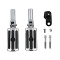Chrome Rear Passenger Foot Pegs for Harley Softail Slim (2012–2017)