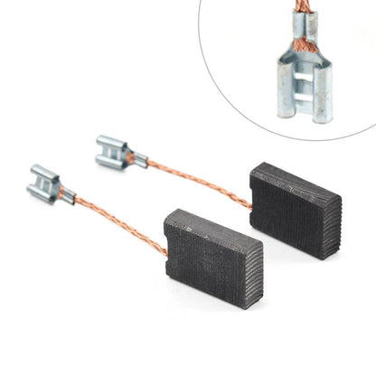 2pcs Carbon Brush for Electric Drill Angle Grinder (Replacement Part)