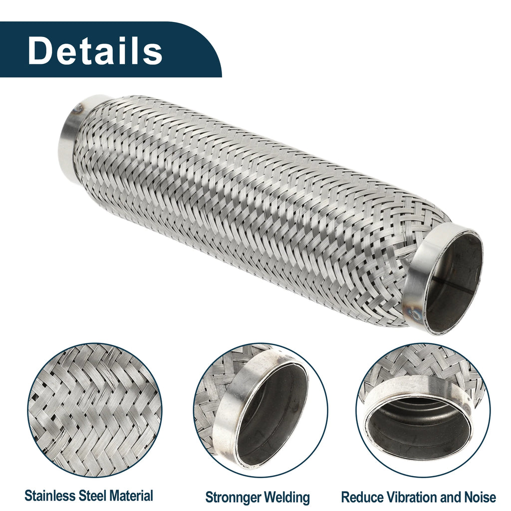 Exhaust Flex Pipe for Universal Applications (2.20 Inch OD)