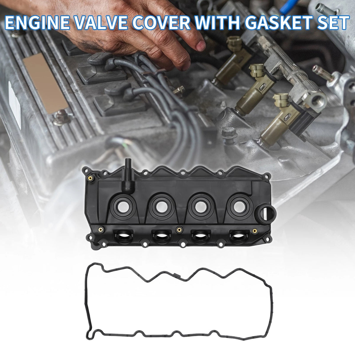 Engine Valve Cover with Gasket No.13264VM00A for Nissan Navara (2005–2023)