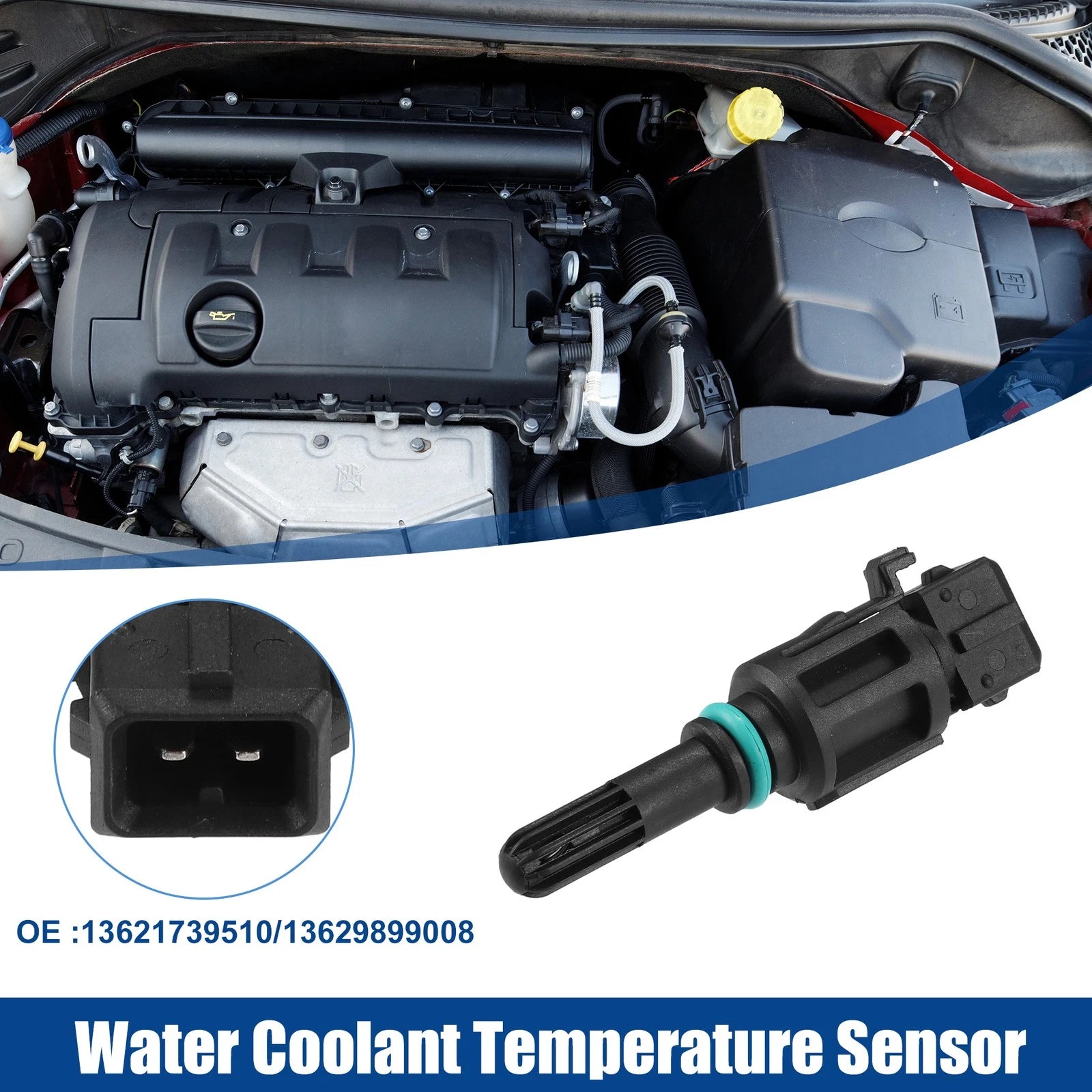 Engine Coolant Temperature Sensor Replacement for BMW X3 (2004–2005)