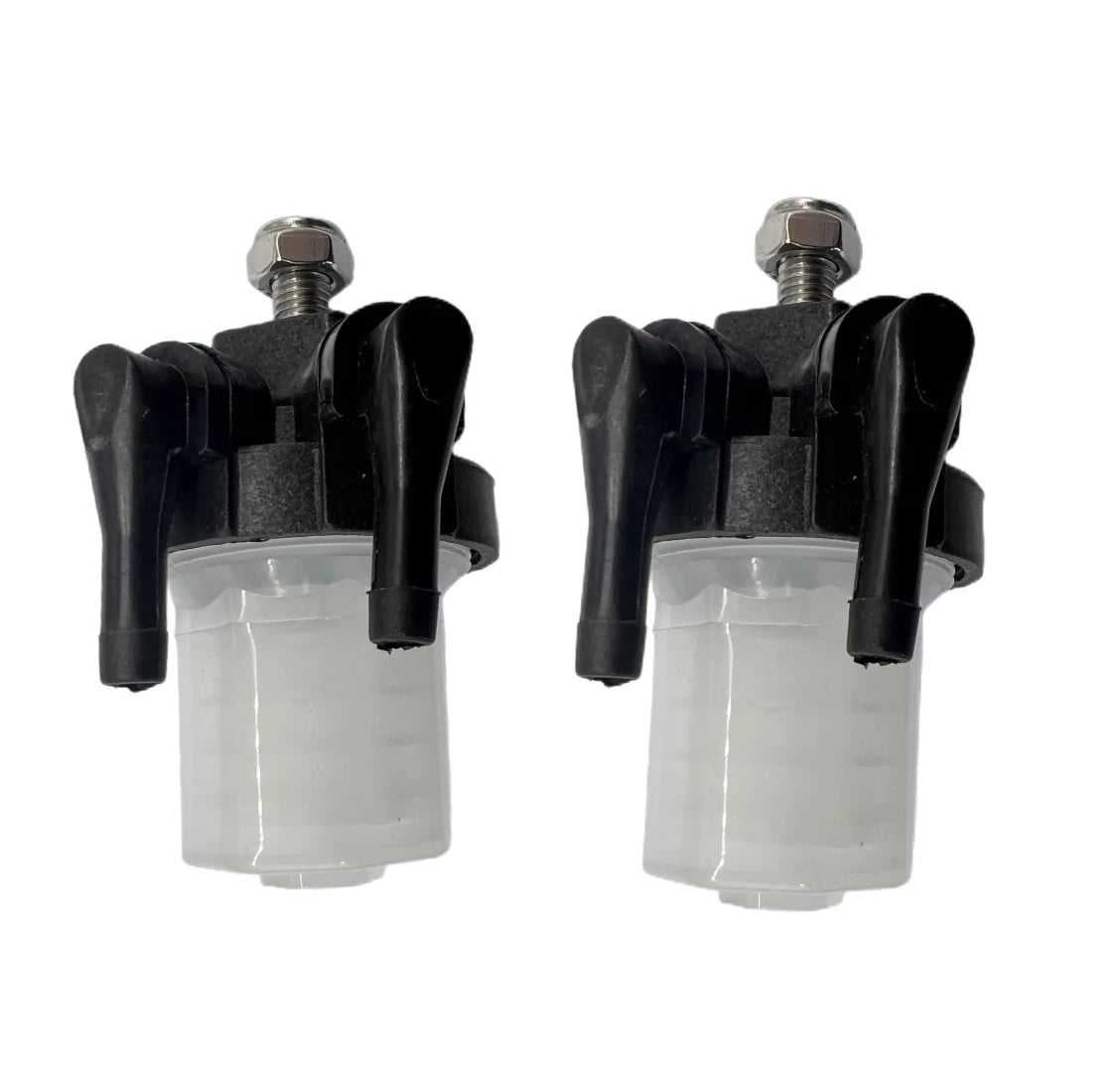 2Pcs Fuel Filter for Yamaha 2-Stroke Outboard (5-90HP)