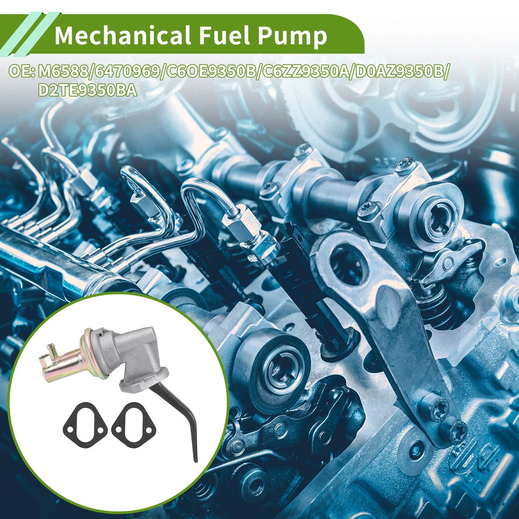 Mechanical Fuel Pump Replacement for Ford Mustang 289 302 351 (1966–1973)