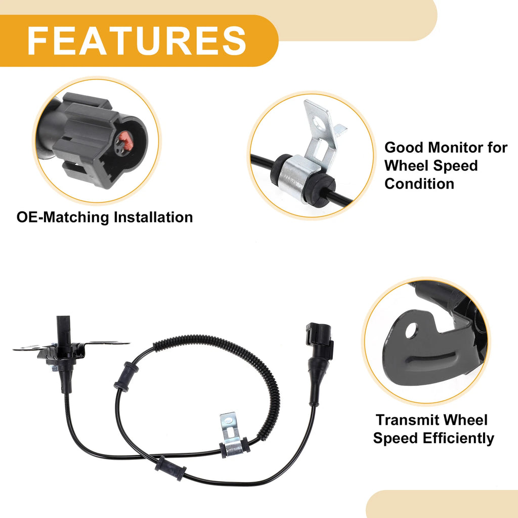 ABS Wheel Speed Sensor No. 8C2Z2C205AL for Ford E-150 E-250 (2004–2014)