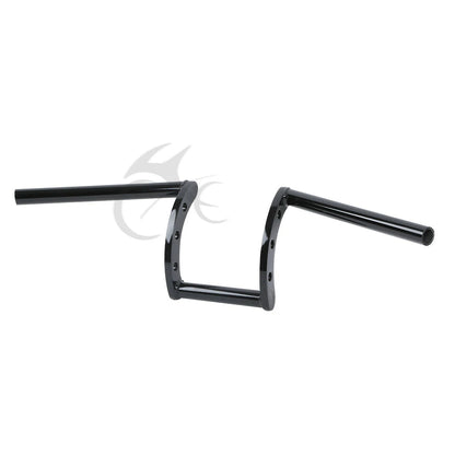 Black Handlebar 1" for Harley Custom Bobber Softail Dyna Sportster