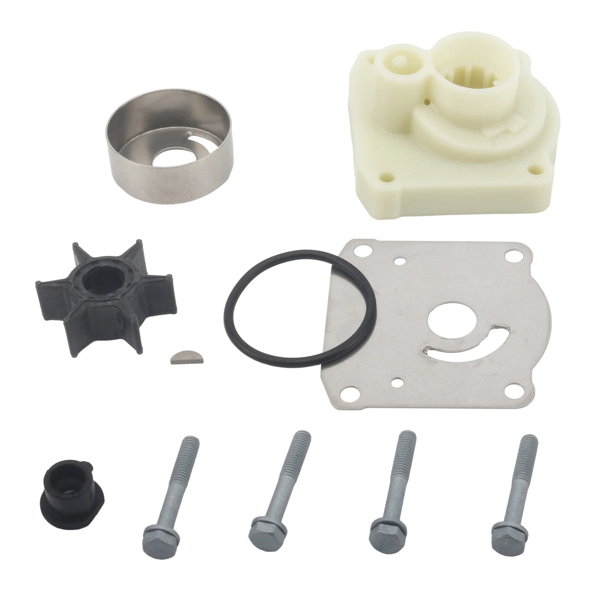 Water Pump Repair Impeller Kit Replace Yamaha Outboard 18-3432
