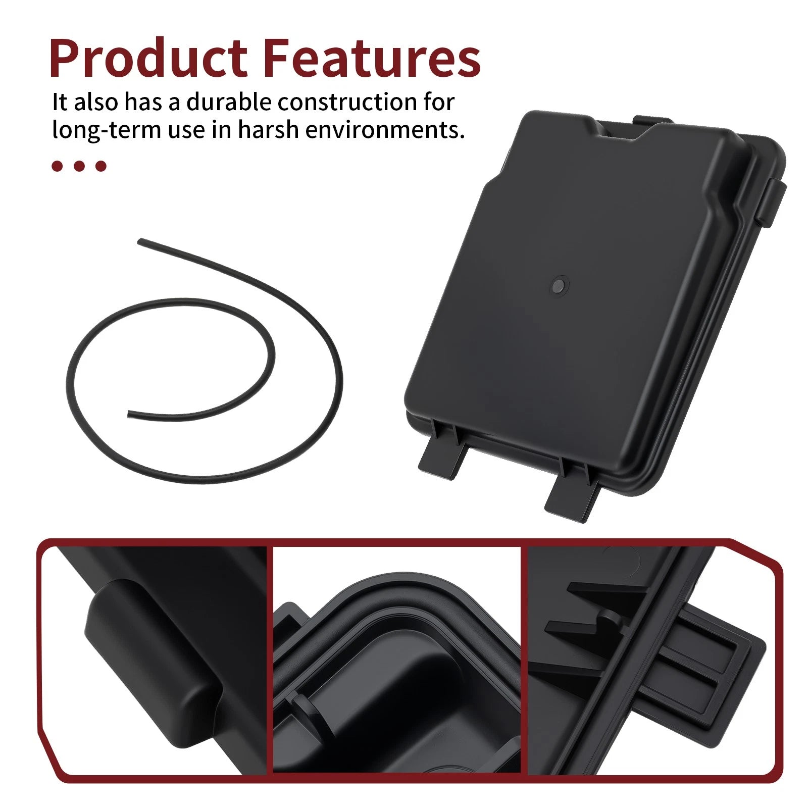 Air Box Cover Lid w/ Seal for Yamaha Big Bear 250/400, Bear Tracker 250, Bruin 250 (1990–2006)