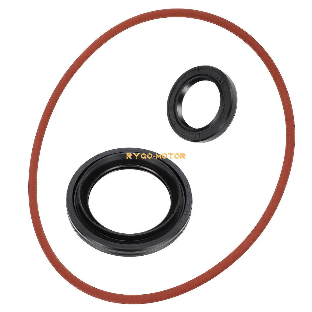 Rear Brake Drum Dust Seal O-Ring Kit for Yamaha Big Bear Bruin Grizzly Wolverine (1990–2023)
