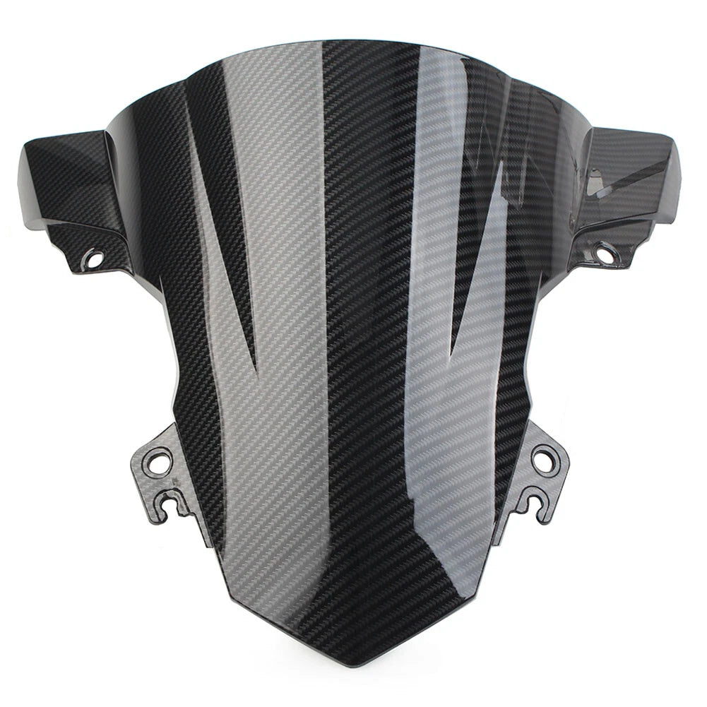 Windshield Windscreen Shield ABS for BMW S1000RR (2015–2018) Carbon Fiber Black