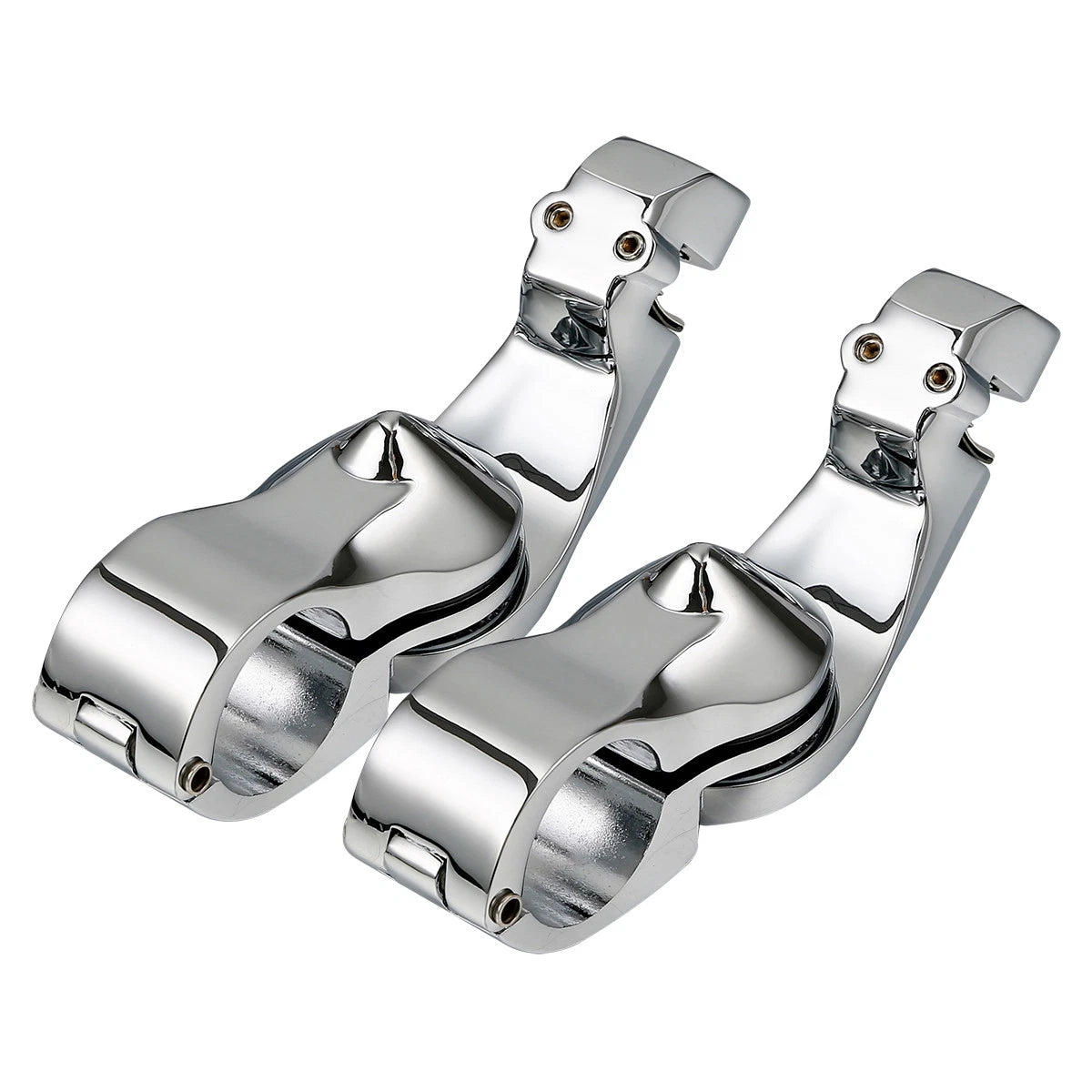 1-1/4" Short Angle Highway Pegs Mount Kit for Harley Touring Electra Glide (2014–2023)
