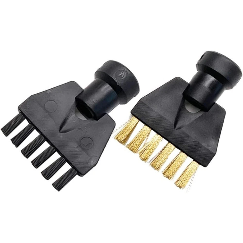 Set of 4 Steam Cleaner Brushes for Karcher SC Series (No Year Range)