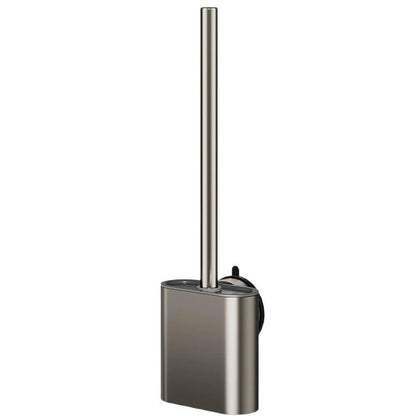Aluminum Toilet Brush Holder with Silicone Brush Head (Quick Drying)