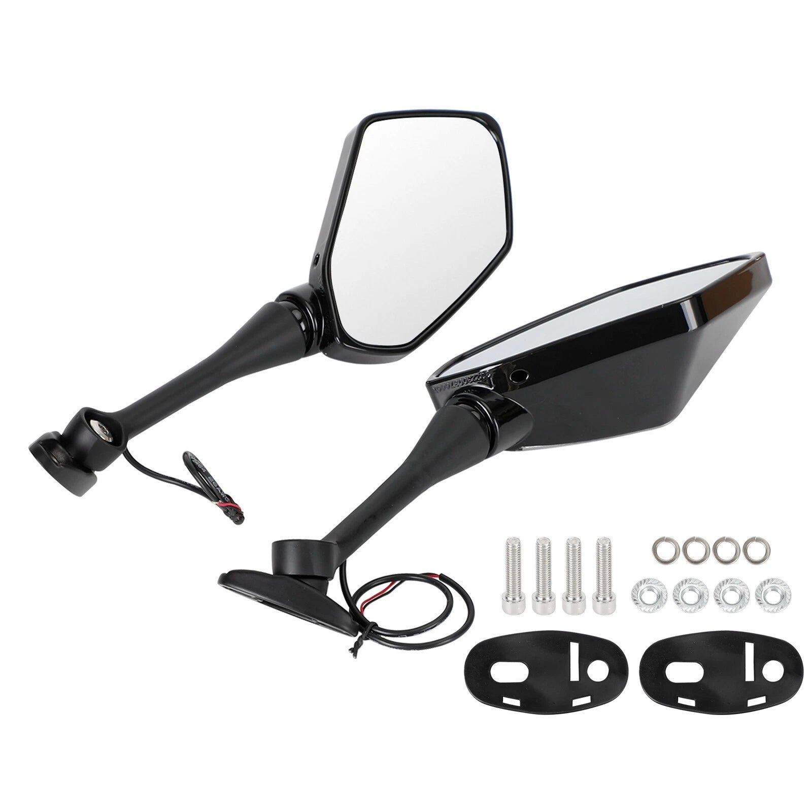 LED Mirrors with Turn Signal for Suzuki SV650 SV1000 GSF600 Bandit (1999–2007)