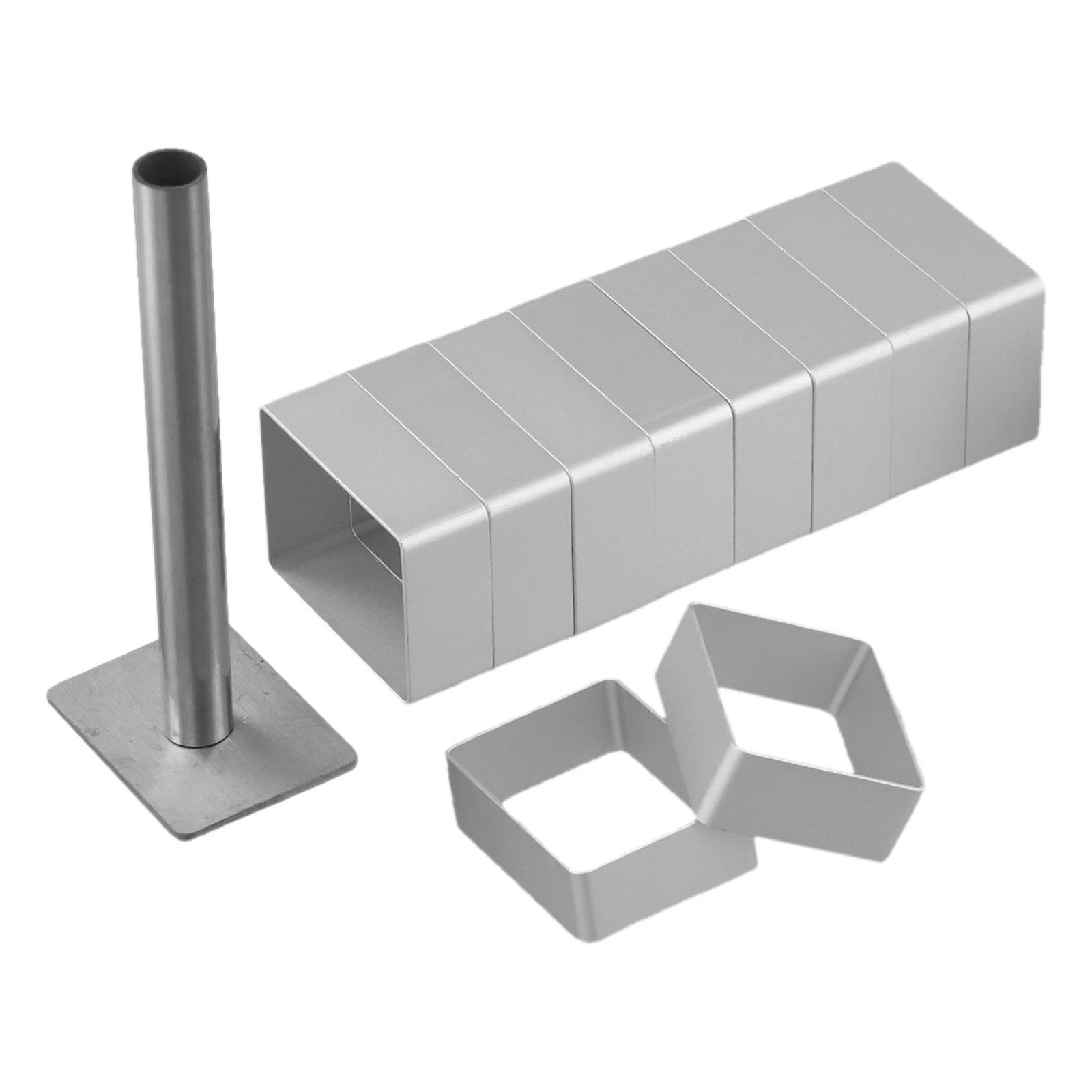 Rectangle Molds Pastry Cookie Cake Bread Biscuit Press Stamp