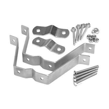 Heavy Duty Adjustable TV Antenna Clamp Wall Mount Bracket for Stability