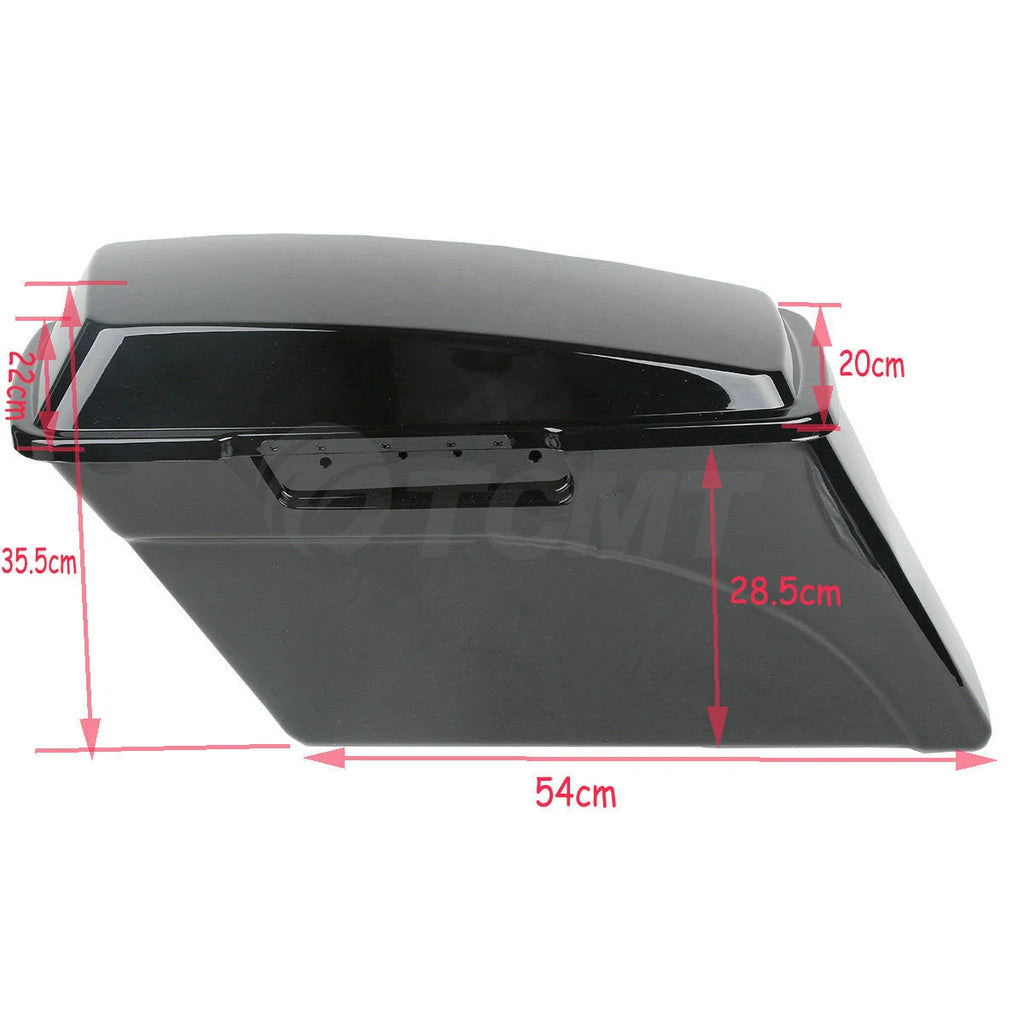Hard Saddlebags Conversion Bracket for Harley Softail Fatboy FLSTF (1984–2017)