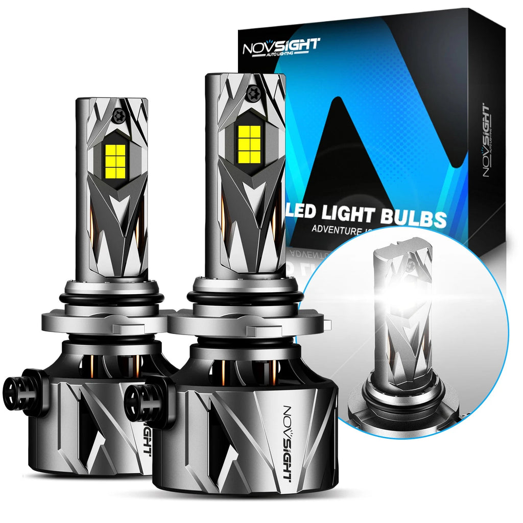 2X 9005/HB3 LED Headlight Bulbs for
