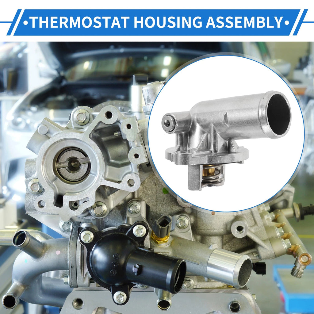 Engine Coolant Thermostat Housing Assembly for Dodge Challenger Charger (2009–2023)