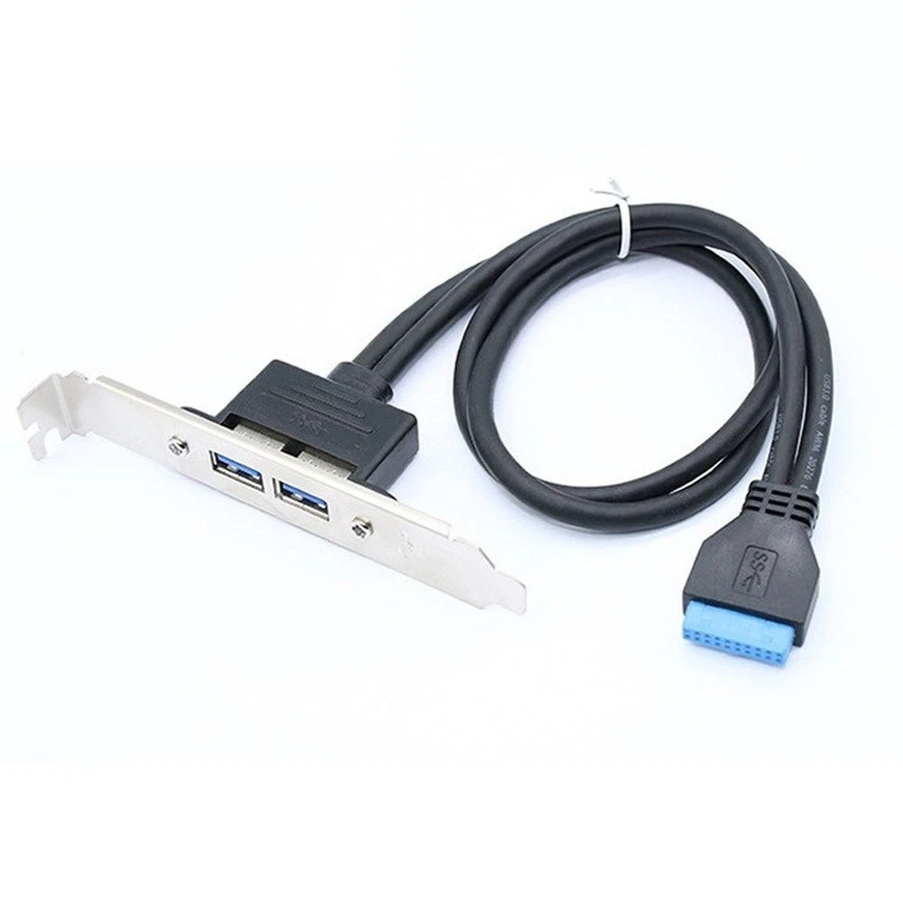 USB 3.0 20Pin Front Panel Adapter Cable for PC Case and Motherboard (50cm)
