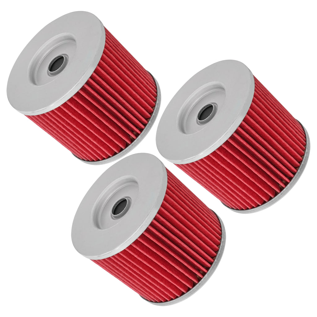 Oil Filter 3-Pack for Suzuki GSF400 Bandit 400 (1991–1993)