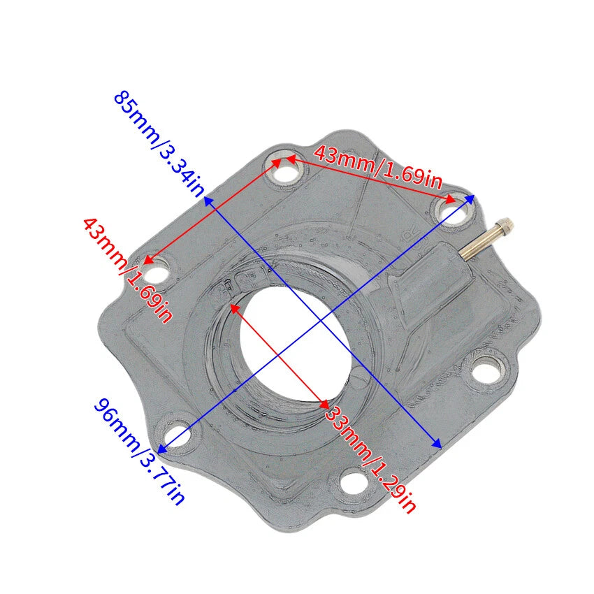 Intake Manifold Boot for Kawasaki KDX200-G KDX200SR (1989–1993)