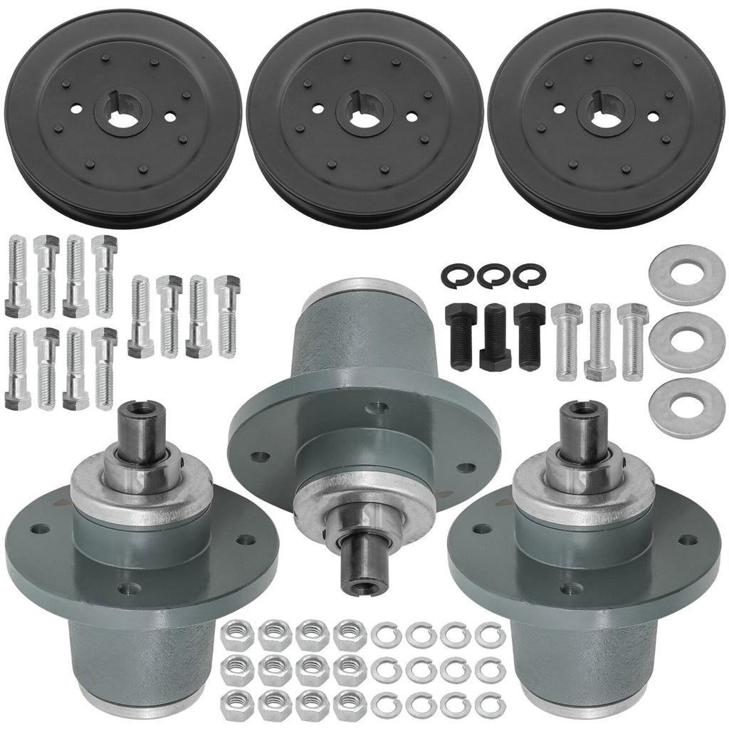 Deck Spindle and Pulley Assembly for Bad Boy Rebel 61 (2019–2024)