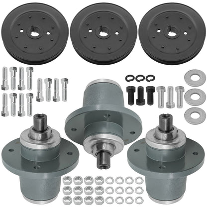 Deck Spindle and Pulley Assembly for Bad Boy Rebel 61 (2019–2024)