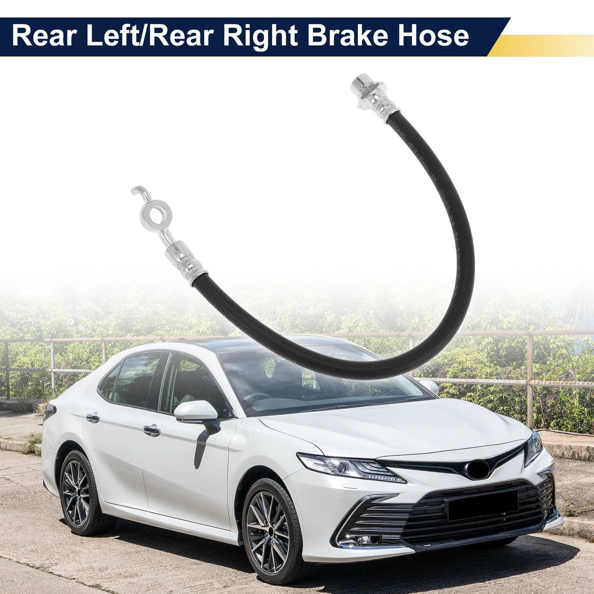 Rear Left Brake Hose for Toyota Camry Brake Hydraulic Hose (2002–2006)