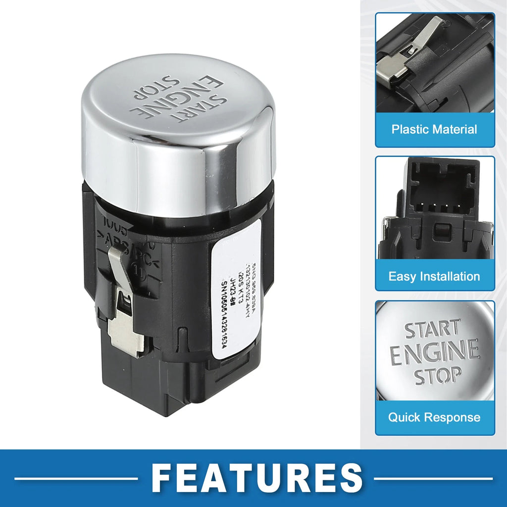 Engine Start Stop Switch Button Replacement for Volkswagen Tiguan (2016–2024)