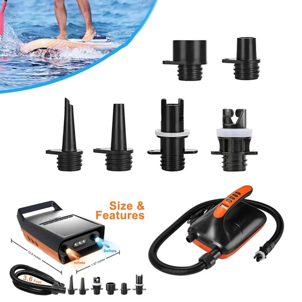 6PCS pump accessories for enhanced inflation experience