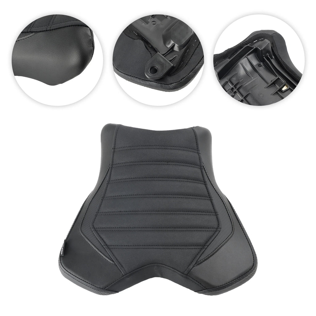 Front Driver Seat Cushion for Yamaha YZF-R1 (2015–2023) - Black PU