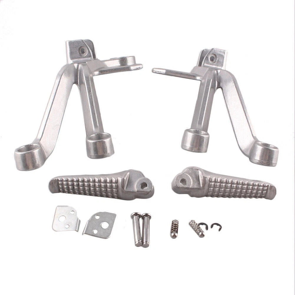 Rider Rear Footpegs Footrests Brackets for Suzuki GSXR1000 (2003–2004)
