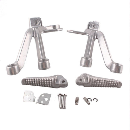 Rider Rear Footpegs Footrests Brackets for Suzuki GSXR1000 (2003–2004)
