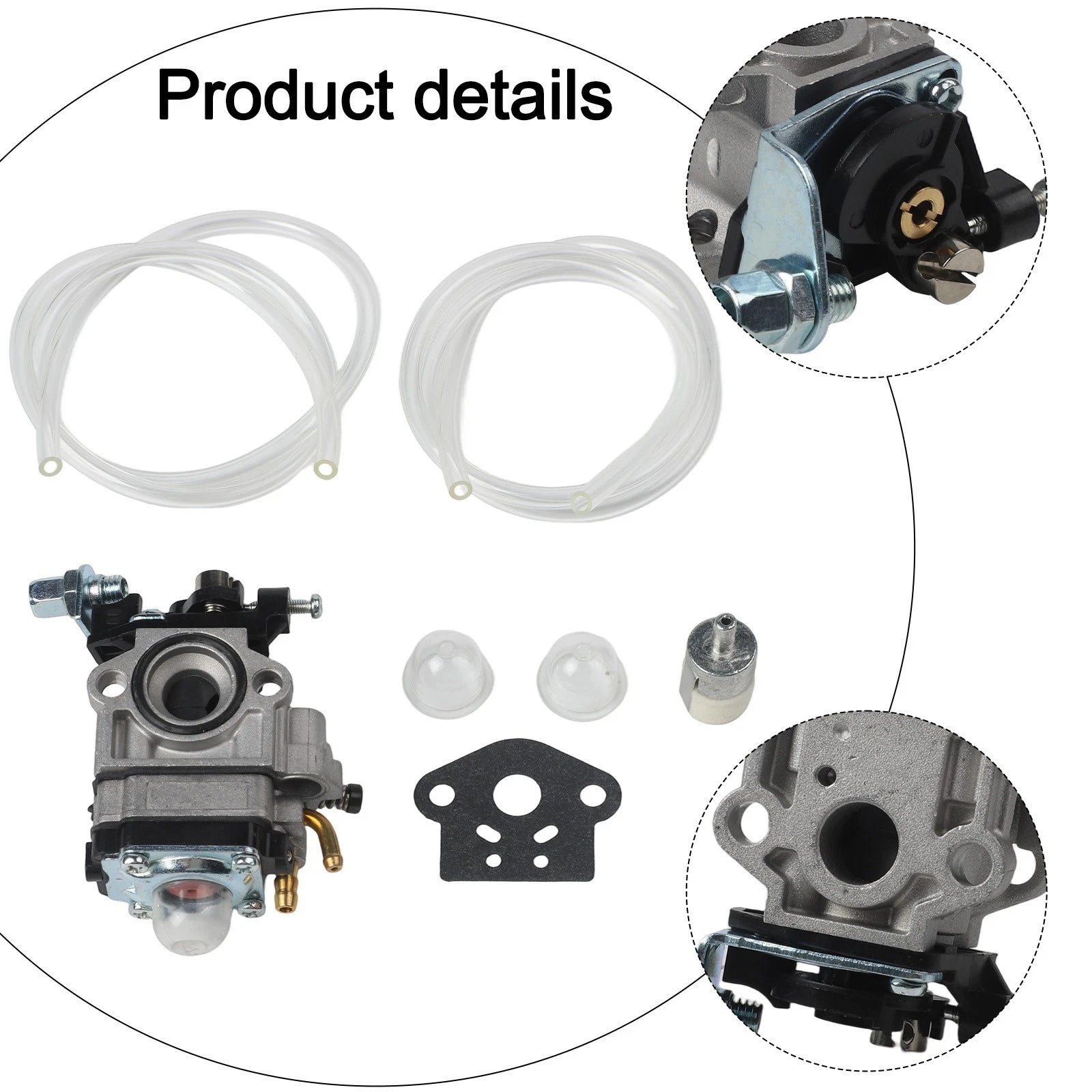 Comprehensive Carburetor Kit for RBC2510, RBC2500, PTR2500, EM2500U
